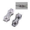 Pack of 10 Wire Rope Clips 3 mm M3 Duplex
