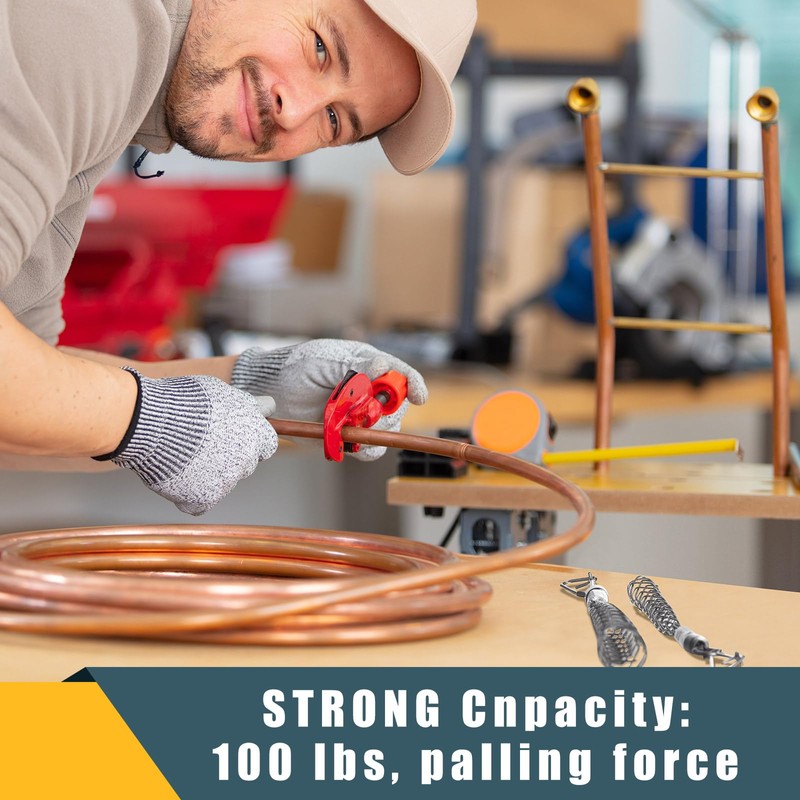 Gisafai 2 Pcs 1/2 in Wire Pulling Grip Mesh Cable