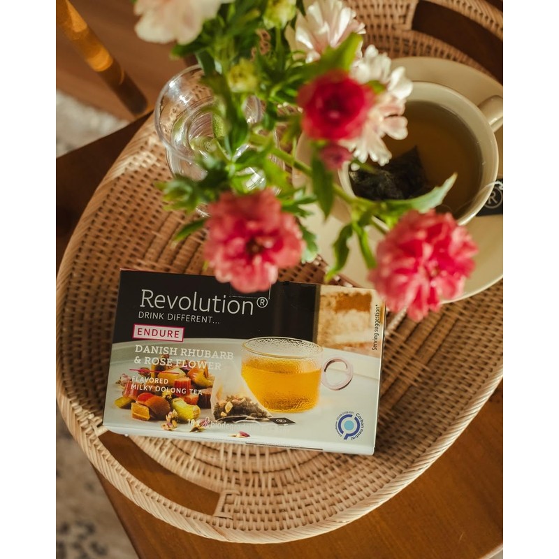 Revolution レボリューション Oolong Tea Milk Oolong Tea Bag 【 Rhubarb