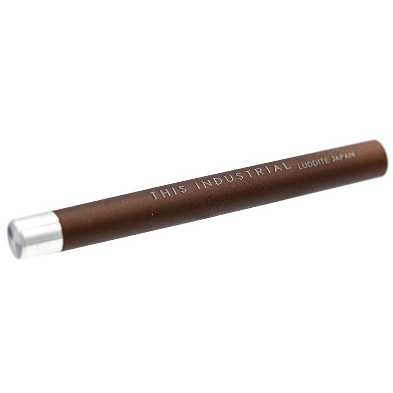 Luddite Radite Mechanical Pencil Lead Carrying Case, Aluminum, Brown