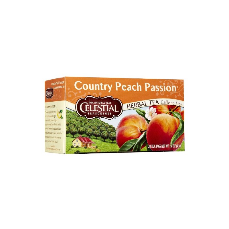 Celestial Seasonings Country Peach Passion Herb Tea (6x20bag)