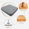 BOOSDEN Thick Chair Cushions, Memory Foam Seat Cushion,Removable Soft Non-Slip