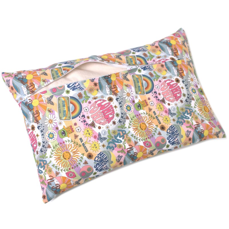 Lavender Blossom Scented Pillow 30 x 20 cm Organic Cotton