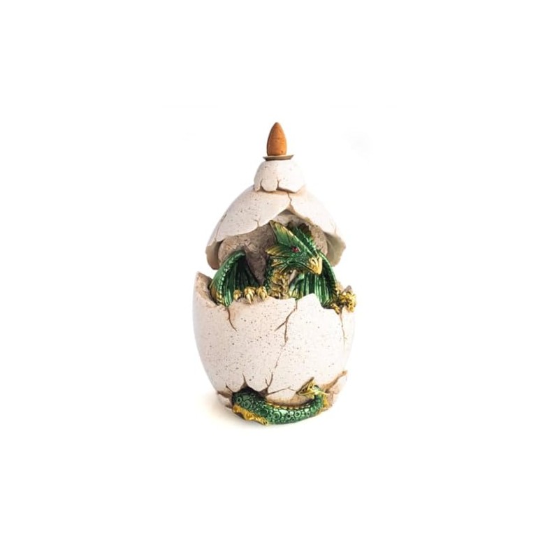 MDI Hatching Dragon Backflow Incense Burner with LED Light