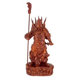 Top Resin Guan Yu Statue,Guan Gong,Kwan Kung,Kuan Gong - God of Wealth God of Fortune - Guan Yu Figurines,Guan Gong Sculpture - Feng Shui Decor & Gifts for Home,Feng Shui Statue,Chinese Decor & Gifts