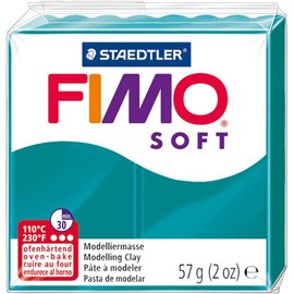 FIMO Soft Polymer Oven Bake Modelling Clay - 12 x 57g - Classic Colours - Pack of 12