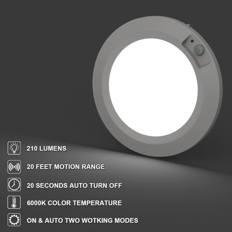 Motion Sensor Battery Operated Lights Indoor Awanber Wireless LED Closet