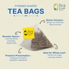 Tealeaf & Co. Butterfly Pea Herbal Tea Bags Blended with