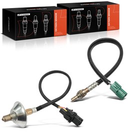 A-Premium - Sensor de oxígeno O2 compatible con Nissan Frontier 2005-2012 y Suzuki Equator 2009, 2.5L, corriente arriba y abajo, juego de 2 piezas