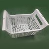 Freezer Basket Expandable Freezer Storage Basket Plastic Strong Load Bearing
