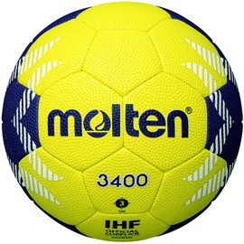 Molten A3400 Handball, No.3 Ball, H3A3400-YN High School and Above Boys