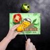 Sloth Glass Chopping Board with Saying So müde war ich