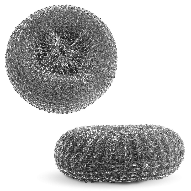 VINDOR Stainless Steel Scourers - Cleaning Sponge, Steel Wool Scourer,