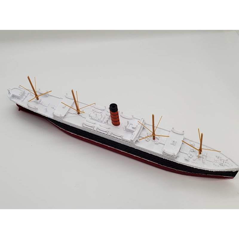 Generic RMS Carpathia Model - Highly Detailed Replica, Historically Accurate,