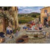Stomping The Grapes 550 Piece Puzzle