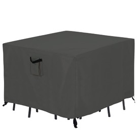 ABCCANOPY Waterproof Outdoor Patio Table Set Cover Lawn Patio Furniture Covers Heavy Duty UV Resistant Dust Proof Protective Covers, 60" Lx 60" Wx 23" H
