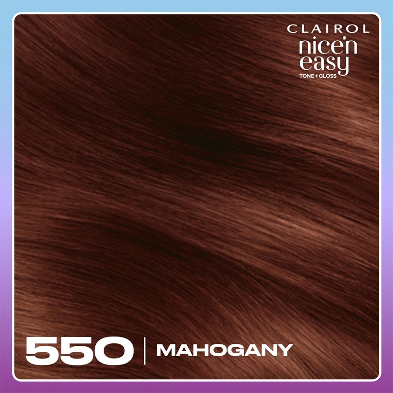 Clairol Nice'n Easy Tone+Gloss Semi Permanent Hair Dye - 550/81