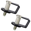 UNIGT 2 Pack Door Striker Bolts Set Includes Bushing Compatible