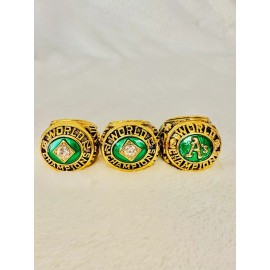 EBSportsRings.com 3 PCS Oakland Athletics World Series Ring Complete Set, US SHIP 1972/73/74