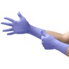 Ansell Microflex 93-853 Multi-purpose gloves, chemical & liquid protection, Blue,