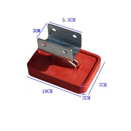 Heavy Duty Adjustable Anti-Slip Rubber Stop Mat Feet Shoe Kit for Extension Ladder Parts,2pcs