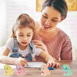 12pcs Luminous Mini Resin Dogs,Glowing mini Resin Puppies in the Dark, Glowing Decorative Dolls, mini House Decoration in Garden Houses