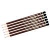 Fueki KE2H-6 Building Pencils, Pack of 6, 2H