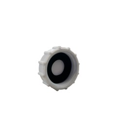 Universal Appliance Blanking Cap & Sink Trap Blanking Cap, Easy to Fit - 32mm/1.25'' White Appliance Trap Blanking Cap & Washer