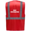 Event Photographer Superior Zipped Hi Vis Vest High Visibility Safety