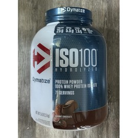 Dymatize Nutrition ISO 100 Whey Protein Powder Gourmet Vanilla 5 Pound