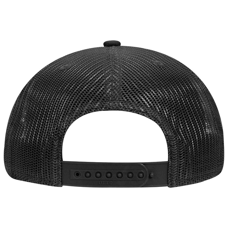 Otto 141-1070 Cap Flat Visor, Cotton Front, 6 Panels, Polyester