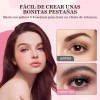 Kit De Extensión De Pestañas Diy Mink Racimos Pestañas Mix