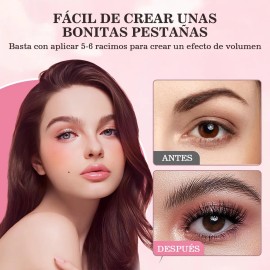 Kit De Extensión De Pestañas Diy Mink Racimos Pestañas Mix
