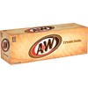 A&W Cream Soda, 12 Fl Oz (Pack of 12)