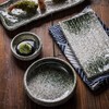 Uaral Japanese Sushi Plates,8.5inch Ceramic Sushi Plate,Sashimi Plate For Restaurant
