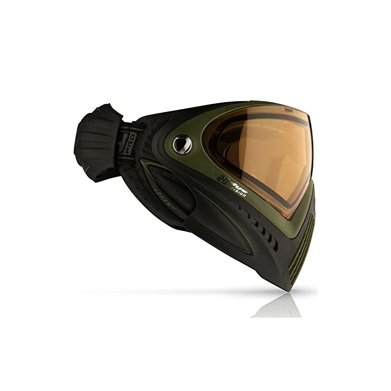 Dye I4 PRO Thermal Paintball Mask Goggles - SRGNT (Black/Olive)