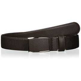 Leather Goods Moliya Men's Belt, Stretchable, Stretchable, Made in Japan, Live Belt, dark brown