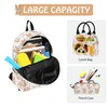 Scovotec Corgi Cute 3PCS Backpack Set for Teens Elementary Middle
