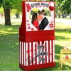 Wonderjune Valentine's Kissing Booth 54.33 x 28.35 x 12.99 inches