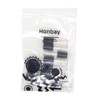 Honbay - 10 recipientes de 1,2 ml, reutilizables y vacíos,