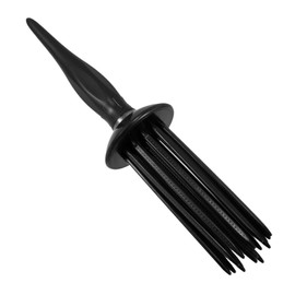 IWOWHERO Fluffy Hair Comb Portable Curling Brush for Salon Home Round Styling Comb Hair Styler Essential Oil Anti-static Design