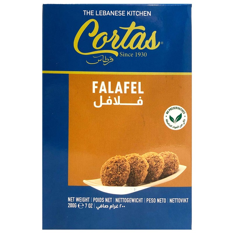 Cortas - Falafel Instant Mix, 7oz (200g), Product of Lebanon