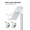 UGREEN 60343 Adjustable Desktop Phone Stand (White)