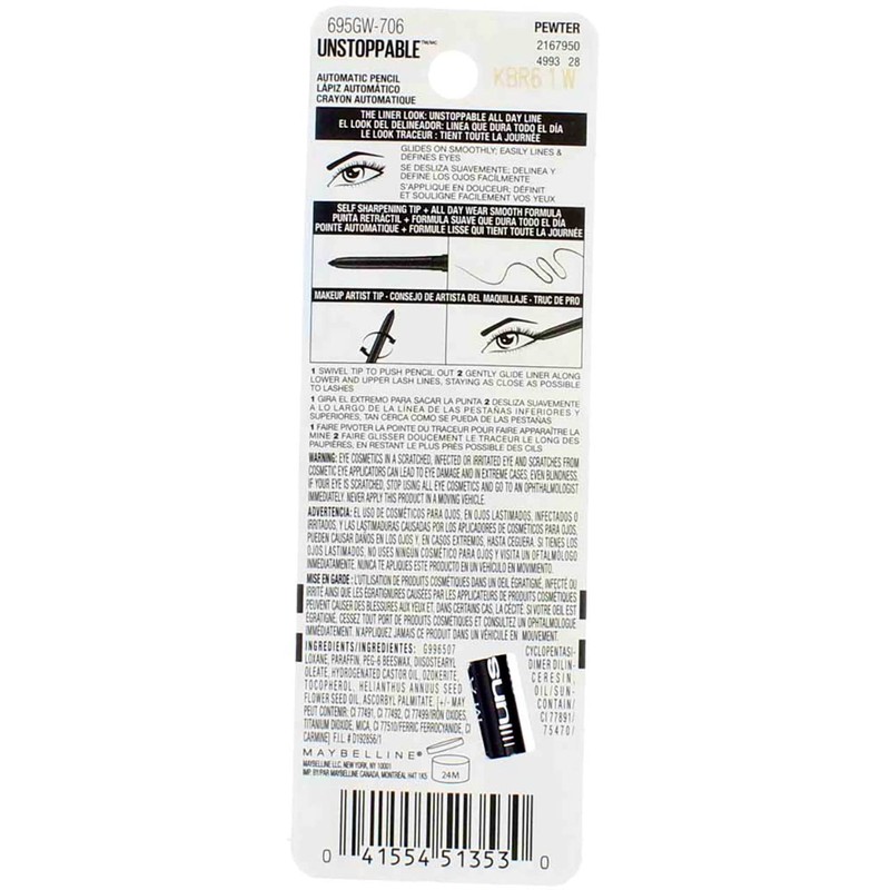 Myb Unstop Eyeliner #30 Size 1 Ct