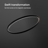 Urth 77mm Magnetic Lens Filter Adapter Ring — Screw-In Adapter