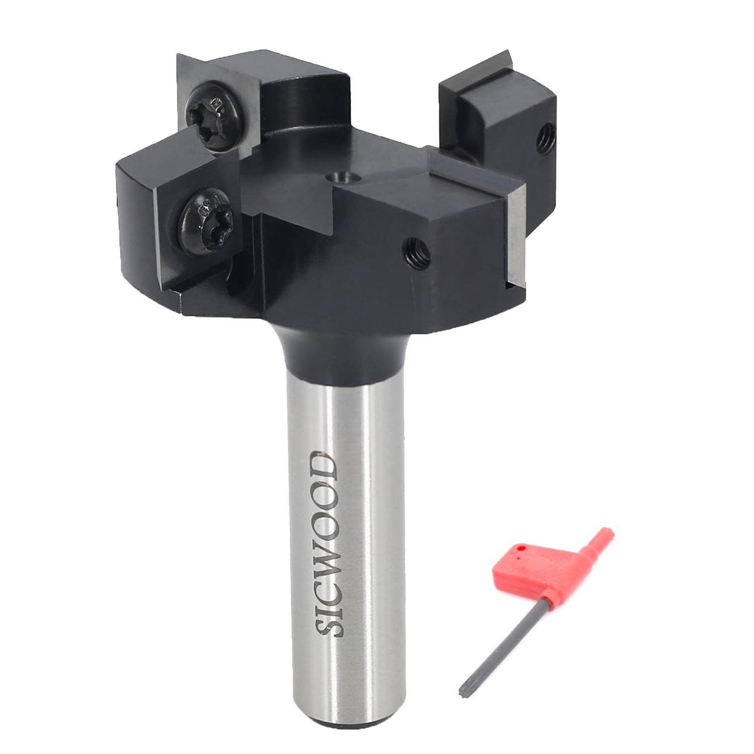 Slab Flattening Router Bit 1/2 Shank, 4-Flute 2