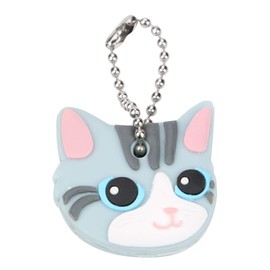 Yosoo Health Gear Cubiertas de Tapa de Llave, Llavero de Tapa de Llave de Gato de Dibujos Animados Lindo, Tapas de Identificador de Llave para Llaves de Casa