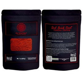 Solo Therapy Red Brick Dust, 28 grams, Red Brick for Protection, Cleansing, Keep Away your Home from Negative Energies