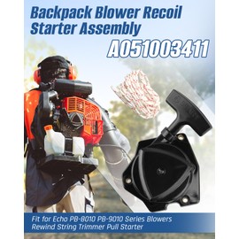 Wujexuhe A051003411 Pull Recoil Starter Starter Assy Fit for Echo PB8010H PB8010T PB9010H Backpack Blower Lawn Equipment Fit for Shindaiwa EB910 EB910RT