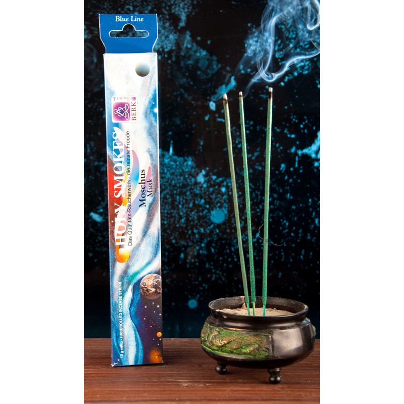 Berk HS-25-P5 Incense Sticks 5 x Musk Blue Line
